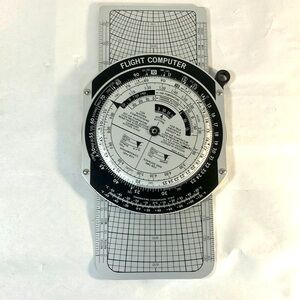 Jeppesen Metal E6B Flight Computer